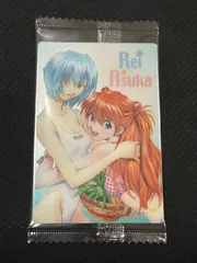 エヴァンゲリオンウエハース　未開封　アスカ　レイ　未開封カード　エヴァ