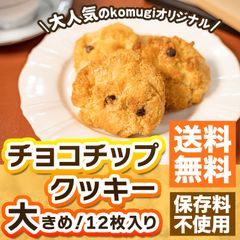手作りお菓子 手作りクッキー チョコチップクッキー 12枚