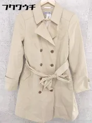 ◇ LES MUES レミュー 長袖 トレンチ コート サイズM ベージュ レディース 【中古】 【1002800701872】