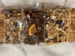 米粉をつかったグラノーラ　3種類セットのサムネイル
