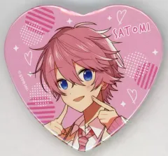 【中古】バッジ・ピンズ さとみ(すとろべりーぷりんす/ブレザー) すとぷり ハート缶バッジ(2022 Strawberry Summer ver.!!) 「Strawberry Summer!! すとぷり 夏の苺文化祭!!」 すとぷり ハート缶バッジくじ(20