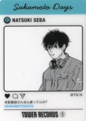 【中古】キャラカード 勢羽夏生 「SAKAMOTO DAYS×TOWER RECORDS CAFE SNS風クリアカードコレクション」