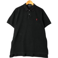 チャコナ様Polo Ralph Lauren 白黒ポロシャツ LXL | Mercari
