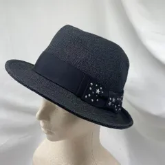 アナスイ　Anna Sui　黄麻 ジュート 中折れハット　レディース　ハット