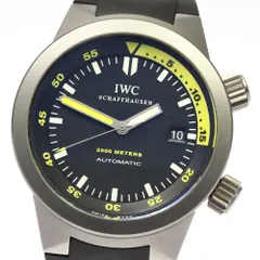 IWC アクアタイマー 2000 IW358002 メンズ 腕時計 デイト 自動巻き インターナショナル ウォッチ カンパニー Aqua Timer VLP 90185288