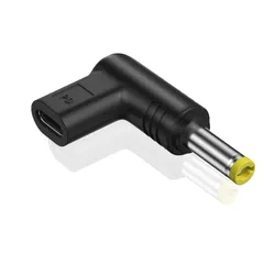 新品 SZSL USB-C 入力 DC PDトリガーアダプター 3A 変換アダプター USB Type-C 入力からDC 5.5*2.5 mm アダプター PD 急速充電 高耐久 (12V)のサムネイル