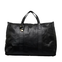 ロエベ アナグラム ボストンバッグ トラベルバッグ 旅行用バッグ ブラック レザー レディース LOEWE【1-0121904】のサムネイル