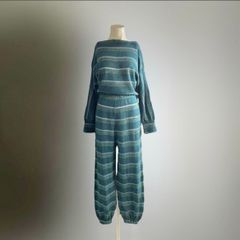 シルクジャンプスーツ haney - メルカリ