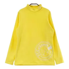 サイズ：L CALLAWAY キャロウェイ 2023年モデル DSPD 裏起毛 ハイネック 長袖Tシャツ  イエロー系 [240101496603] ゴルフウェア レディース ストスト