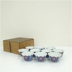 抹茶茶碗　李方子　高麗焼 高麗焼 李方子（楽善斎）造 刷毛目三島茶碗（共箱）茶道 抹茶