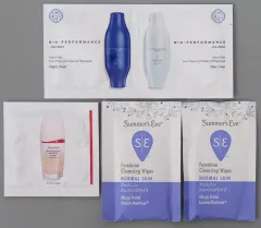 【中古】雑貨 サマーズイブ 個包装ウェットシート＆SHISEIDO 朝晩ヒアル美容液＆ベスコス美容液ファンデ 美ST 2025年8月号 特別付録
