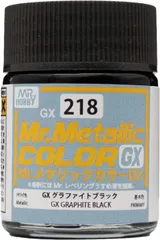 【新品】 GSI クレオス Mr.メタリックカラーGX GXグラファイトブラック Creos GX218 クレオス GSI