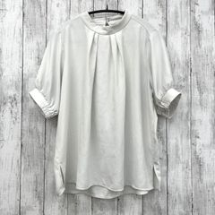 【 ROPE' PICNIC 】ロペピクニック シフォンブラウス 五分袖 ホワイト 40 XL