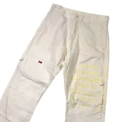 Karl Helmut カールヘルム プリントデザイン コットンパンツ M/ホワイトのサムネイル
