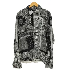 ザラ ZARA ペイズリー柄シャツ メンズ JPN：L 