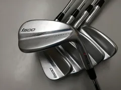 【良品】初心者推奨 ピン i500 黒ドット メンズアイアンセット 6本 S スリクソン（SRIXON）（メンズ）ZXi5 ゼットエックスアイ