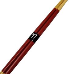 きくすい 国産菜ばし おとり箸 (紅色, 8DrM674