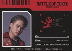 [중고] 컬렉션 카드 (남성) ROWDY SHOGUN ≠ THE RAMPAGE/이와타니 쇼고/가로형/BATTLE OF TOKYO 포토 카드