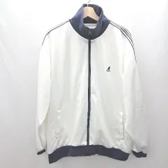 ◇ ⊇ KANGOL カンゴール 長袖 ジャージ サイズL ホワイト系 レディース E  【1503050043854】のサムネイル