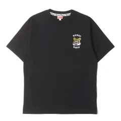 【美品】KENZO ケンゾー Tシャツ ブラック 黒 サイズ:M | 25SS Verdy KENZO VERDY MARKET タイガー刺繍 Tシャツ (EMBROIDERED CLASSIC TSHIRT) | トップス カットソー 半袖【メンズ】【中古】