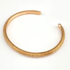 ダミアーニ Damiani メトロポリタン オープン バングル 腕輪 メレダイヤ ブレスレット 750 ダイヤモンド レディース 【中古】のサムネイル