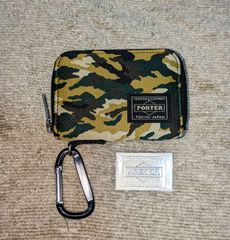 PORTER　カモ　迷彩　コインケース及びピンズ