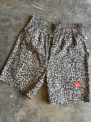 COOKMAN SHORT PANTS フロントポケット　新品 レオパード ベージュ　ヒョウ