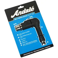 Andale Bearings (アンダレー ベアリング）ラチェット式スケートツール 工具 Multi Purpose (Black) Ratchet Skate Tool【スケートボード/SKATEBOARD】のサムネイル