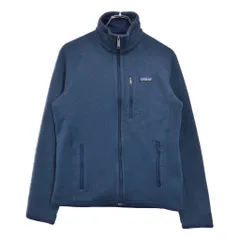 patagonia パタゴニア ベターセーター フリースジャケット アウトドア ネイビー(メンズ XS)中古 古着 U4072