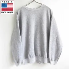 90s Hanes ヘインズ 無地スウェット 杢グレー系 メンズM位 裏起毛 トレーナー ドロップショルダー ビンテージ D143-13-0084XVW