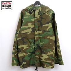 90s USA製 vintage U.S.ARMY ウッドランドカモ ECWCS 前期 ミリタリージャケット メンズ Lサイズ相当