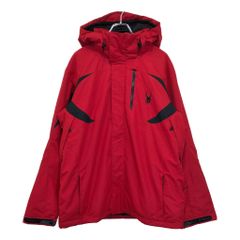 SPYDER スパイダー マウンテンパーカー アウトドア レッド (メンズ L)中古 古着 U4292