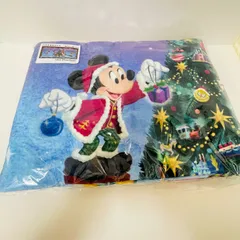 ディズニーランド バスタオル ワイド 大判バスタオル クリスマス 2022 ミッキーマウス ミニーマウス 東京ディズニーランド ディズニーリゾート
