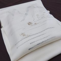 お値下げ 極上の逸品 絹芭蕉布 夏帯 作家手描き 新品 - メルカリ