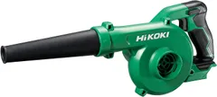 HiKOKI(ハイコーキ) 14.4V 18V 兼用 充電式 ブロワ 大風量 低振動 風量3段切替+無段変速スイッチ 蓄電池・充電器別売り RB18DC(NN) グリーン|ブラック