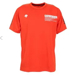 デサント DESCENTE バレーボールウェア 半袖バレーボールシャツ DVUVJA51 OR 速乾  LLサイズ