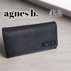 agnes b. アニエスベー 美品 キーケース 黒 4連