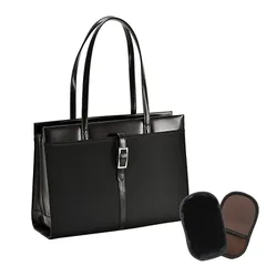 【在庫セール】[平野鞄] ビジネスバッグ レディース A4ファイル対応 軽量 リクルートバッグ トートバッグ 通勤 面接 就活用＋オリジナル高級ムートングローブ