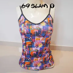 69SLAM☆TROPICAL GLITCH SINGLET TOP キャミソール インナーのサムネイル