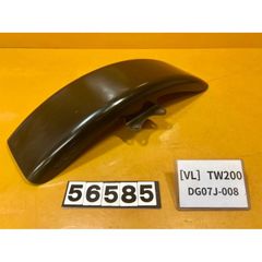 [VL 56585]ヤマハ YAMAHA TW200 DG07J-008 フロントフェンダー 黒