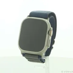 〔展示品〕 Apple Watch Ultra 2 GPS + Cellular 49mm チタニウムケース ブルーアルパインループ【349】