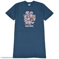 寺田てら Tシャツ トップス ワンピース イラスト スーパービックT 半袖 オーバーサイズ クリエイター ブルーストーン 春夏