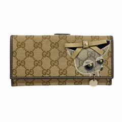 GUCCI グッチ 長財布 GGキャンバス チワワモチーフ 2025年最新】グッチ チワワ 財布の人気アイテム - メルカリ