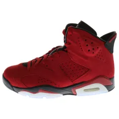 NIKE (ナイキ) AIR JORDAN 6 RETRO Toro Bravo エアジョーダン レトロ トロブラボー ハイカットスニーカー レッド/ブラック US9/27cm CT8529-600