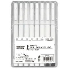 マービー フォードローイング 8本セット4600-8A ブラック/ダークブラウン