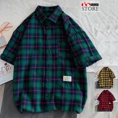 チェックシャツ ネルシャツ 半袖 カジュアルシャツ トップス きれいめ シャツ メンズ#cupload187510
