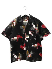 米国製 70s Hilton ヒルトン ボーリングシャツ オープンカラーシャツ ヴィンテージボーリングシャツ | STORES
