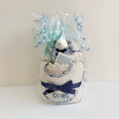 ☆ ピンク ☆ リバティプリント使用・おむつケーキ 育児工房 おむつケーキ 日本製 おむつ ケーキ オムツケーキ オムツ 腹巻 腹巻き ハラマキ スタイ ラトル ハンカチ 巾着 セット かわいい 可愛い 赤ちゃん 出産祝い プレゼント 贈り物 ギフト