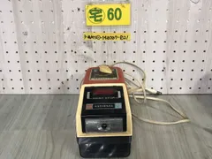 レトロ⚪ナショナル電気えんぴつケズリ【新品★未使用品】 ナショナル 時計付 電気えんぴつケズリ KP-100T 昭和レトロ