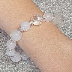 10ｍｍ 水晶 マルチルチル M 七福神 福禄寿 天然石 パワーストーン 